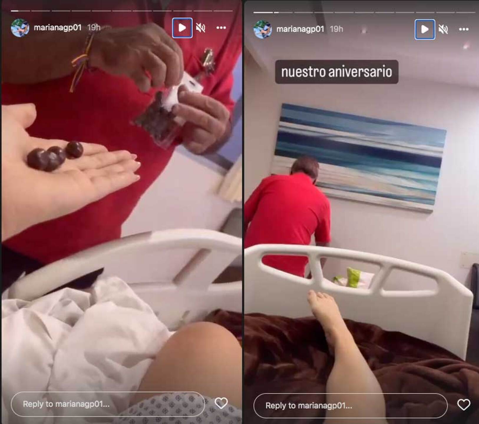 Mariana, novia de Vicente Fernández Jr, fue a dar al hospital