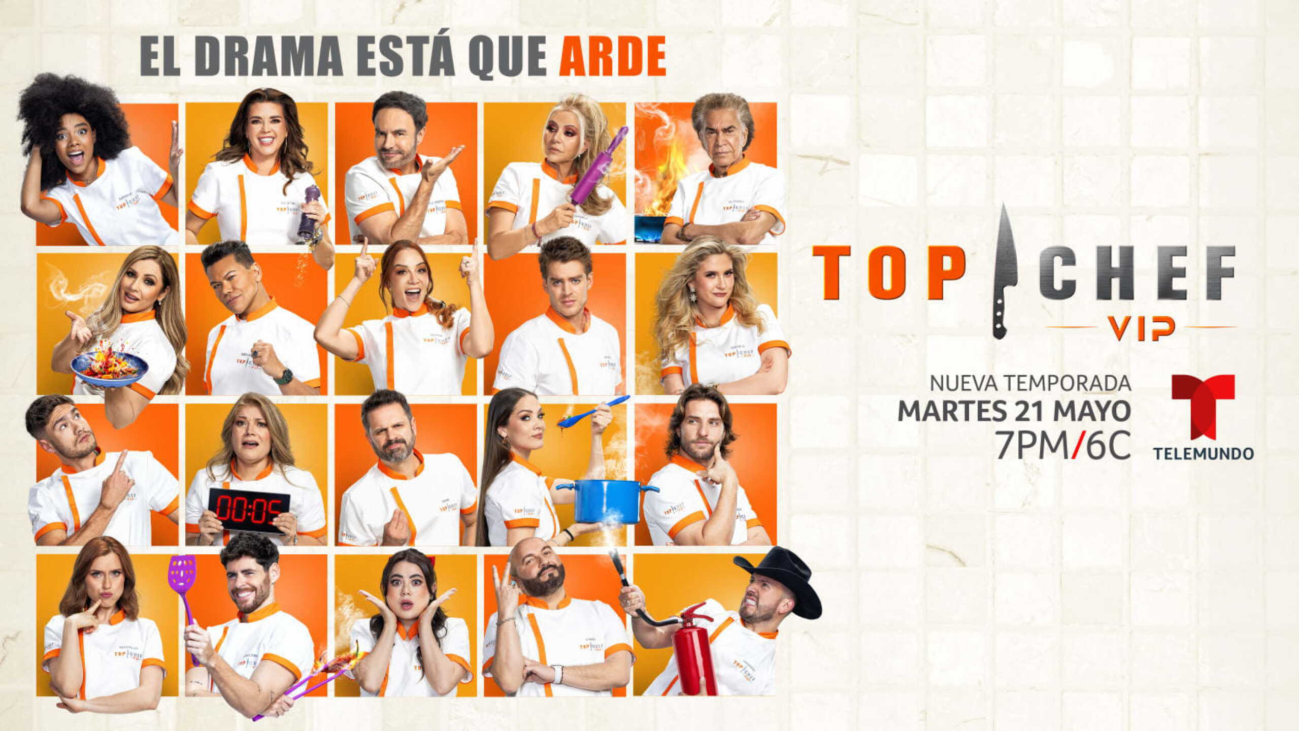 Chewf La nueva temporada de ‘Top chef VIP’ ya viene ¿Quiénes son los famosos ...