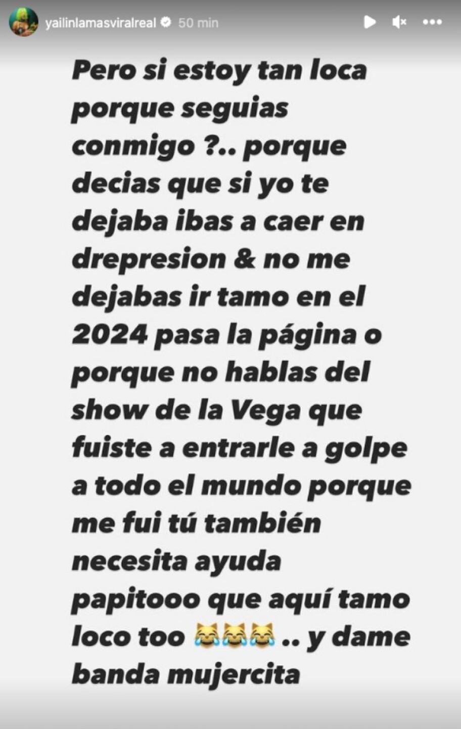 Yailin, la más viral y Tekashi culminan su relación