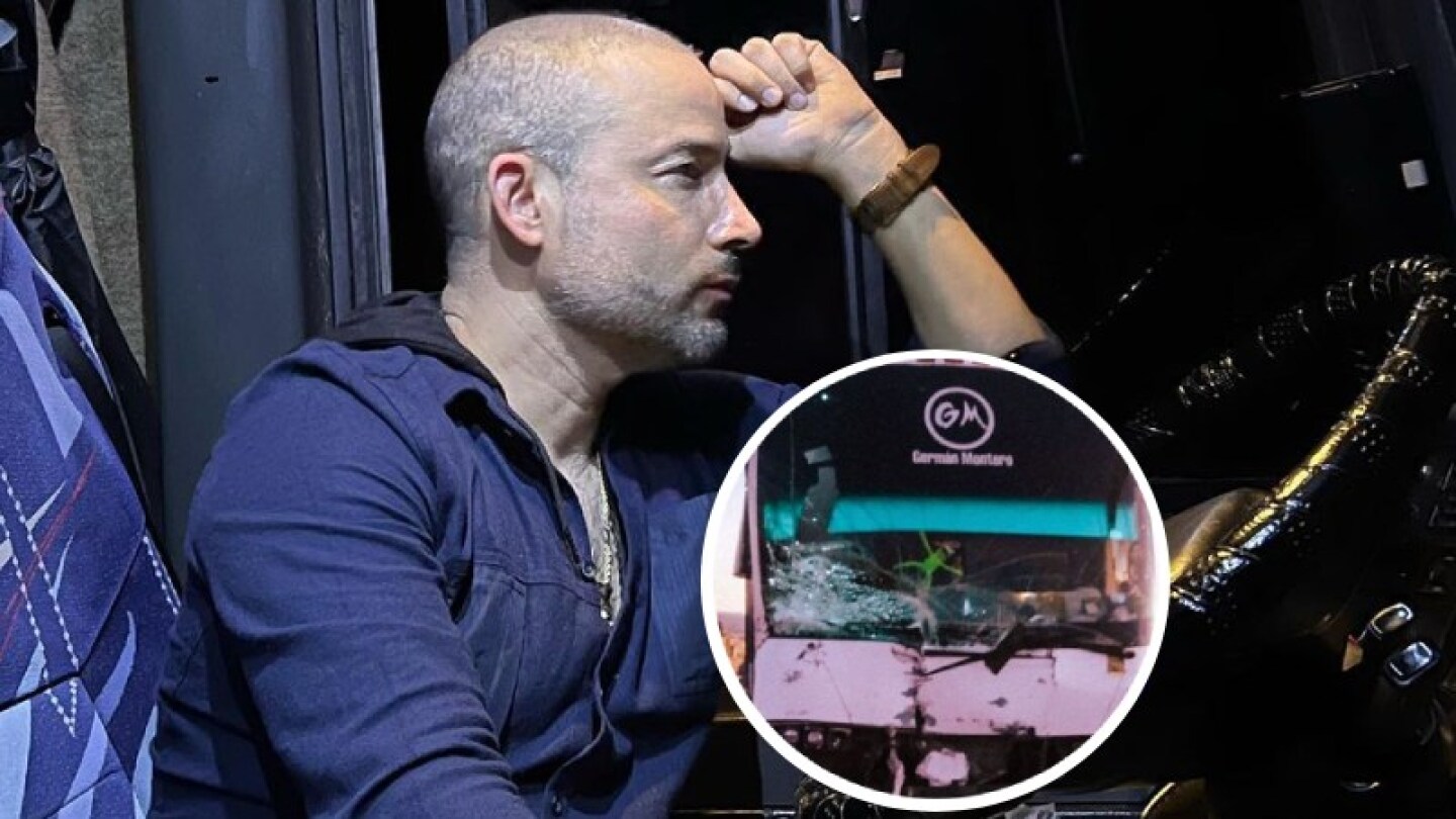 Germán Montero: Así fue el aparatoso accidente que sufrió en plena carretera