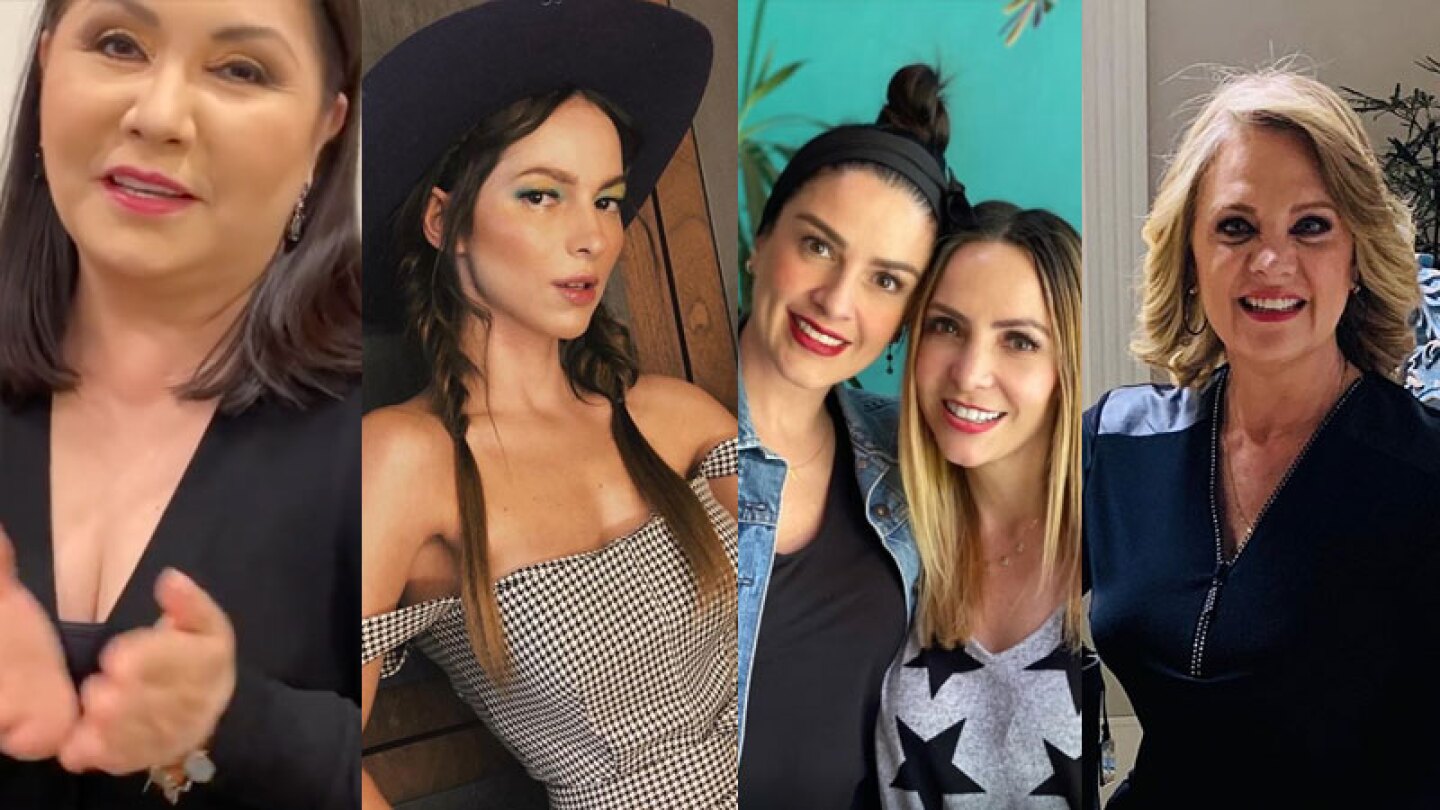 Famosas en cuarentena.
