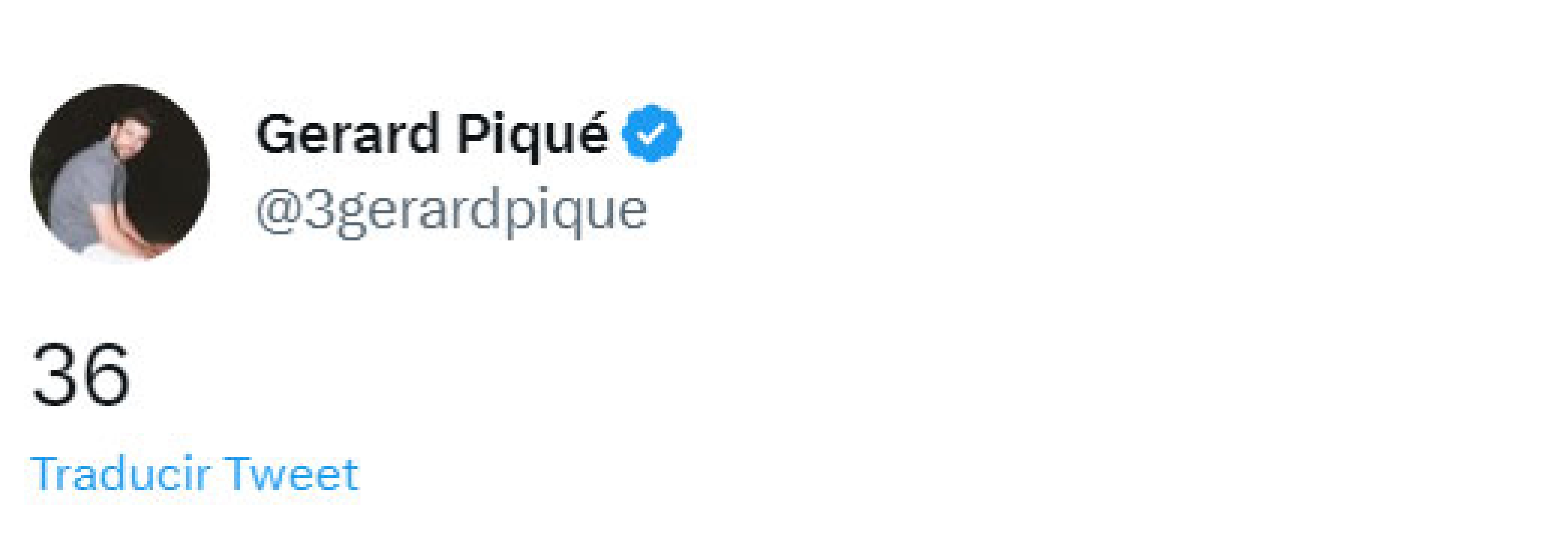 El triste tweet de Piqué en su primer cumpleaños sin Shakira
