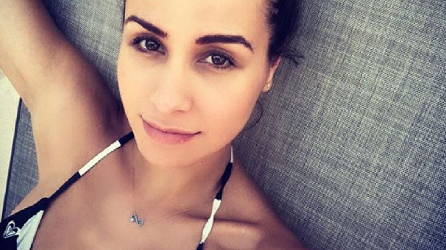 Odalys Ramírez ya está en la recta final de su embarazo