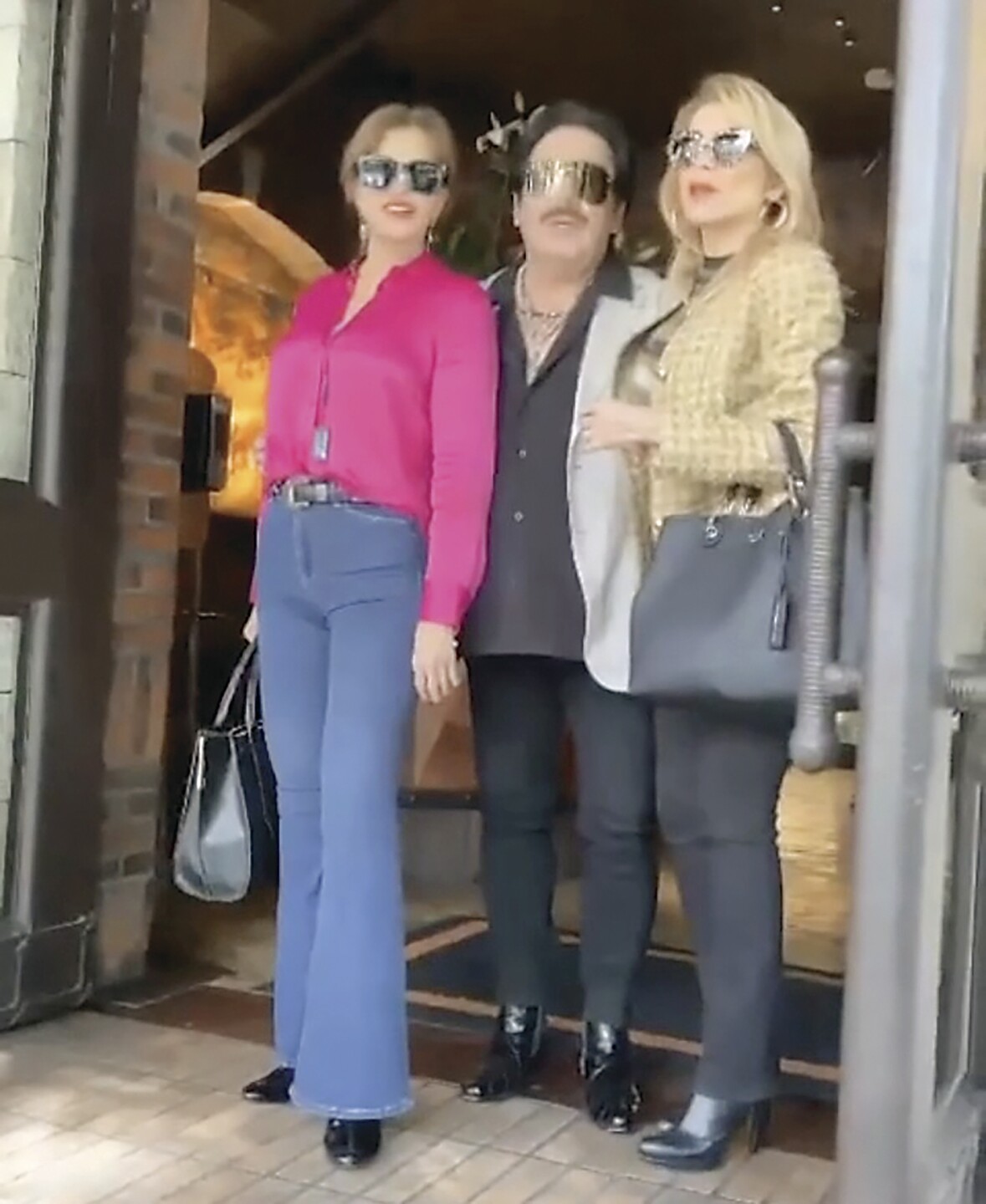 Jorge Flores, Lucía Méndez y Dulce