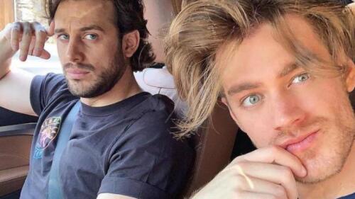 Lambda García y Polo Morín se reencontraron en el baño