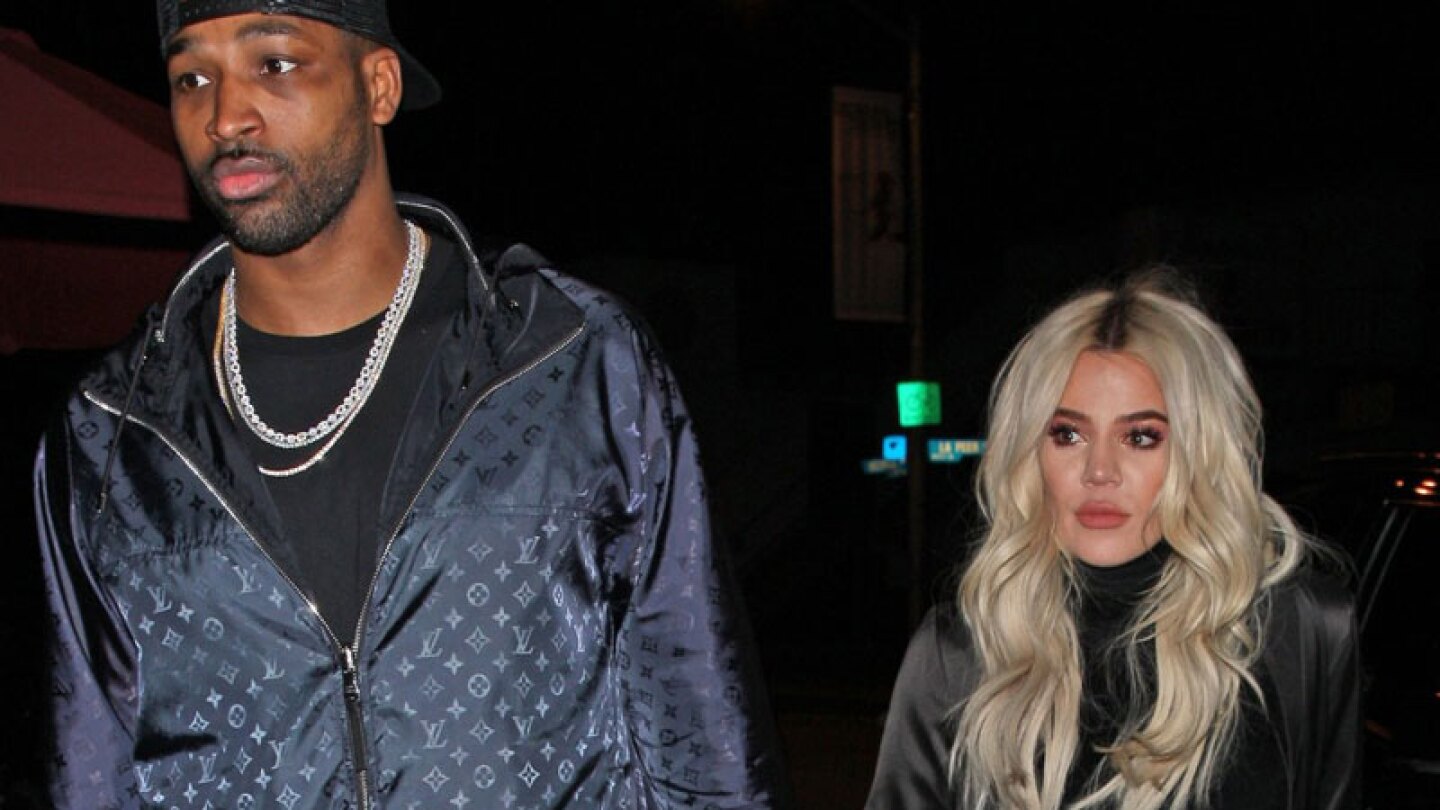 Tristan Thompson trata de besar a la fuerza a Khloé Kardashian