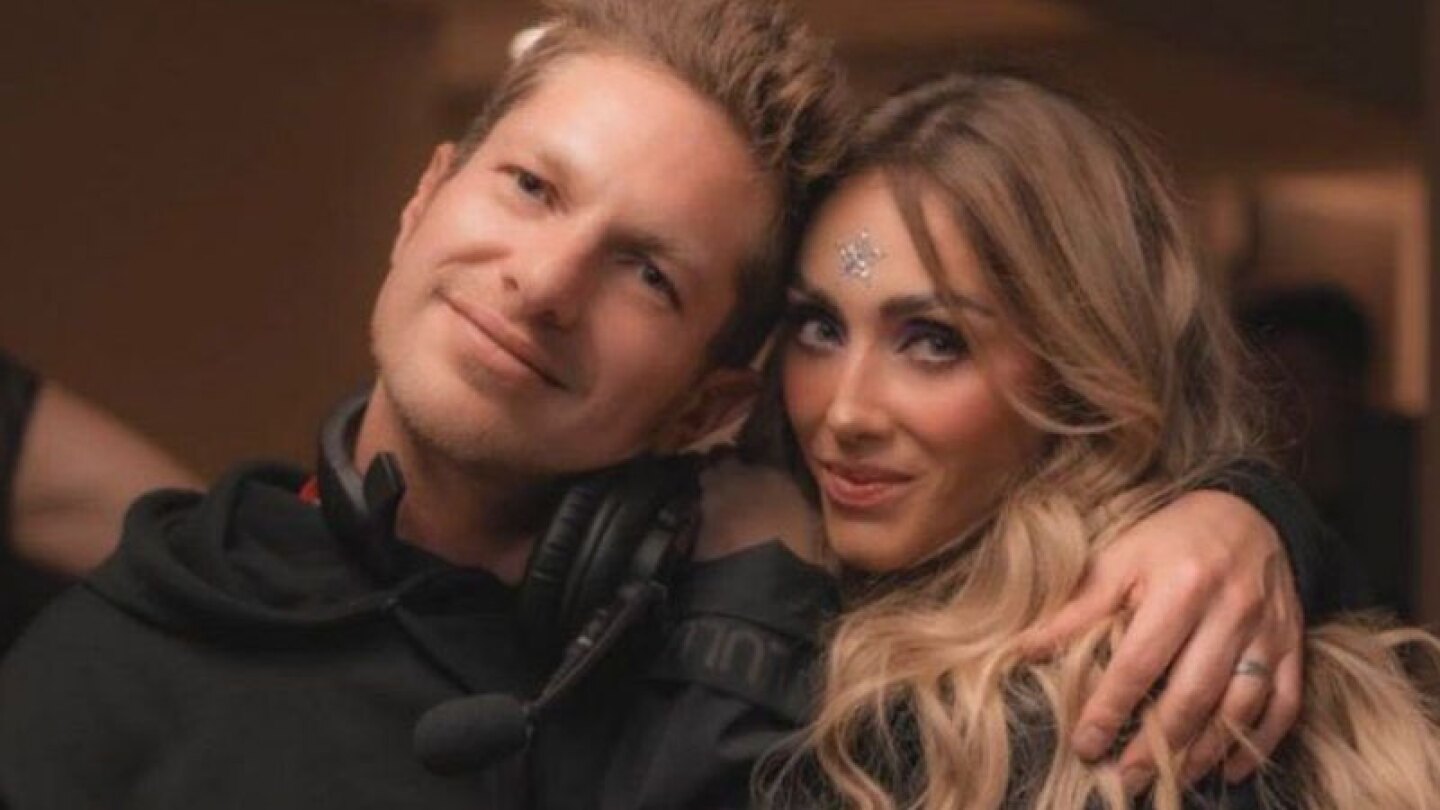 Guillermo Rosas y Anahí juntos