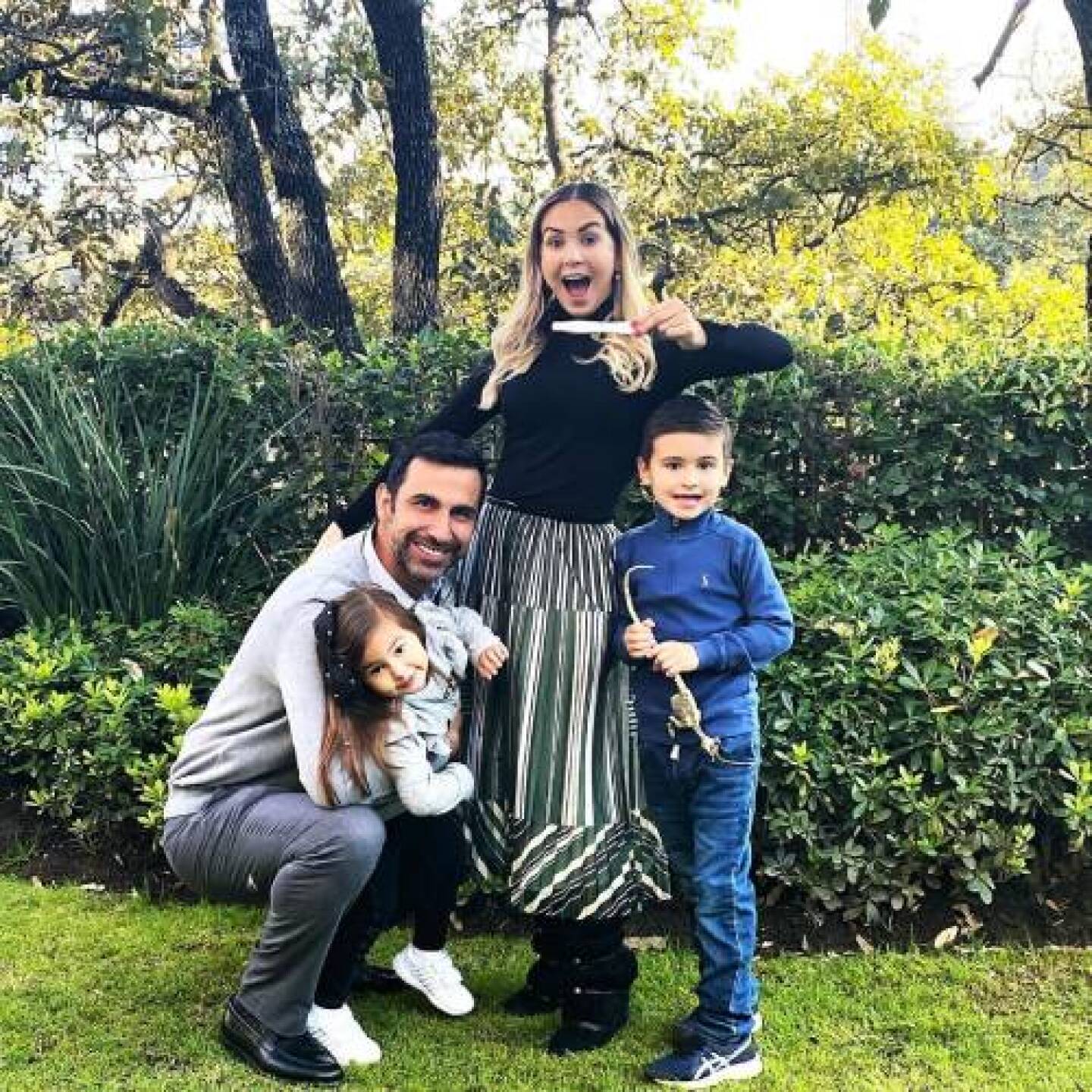 Florencia de Saracho embarazo