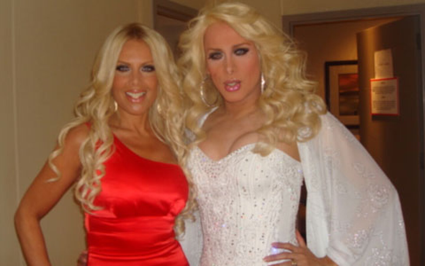 Lorena Herrera quedó asombrada con el parecido.