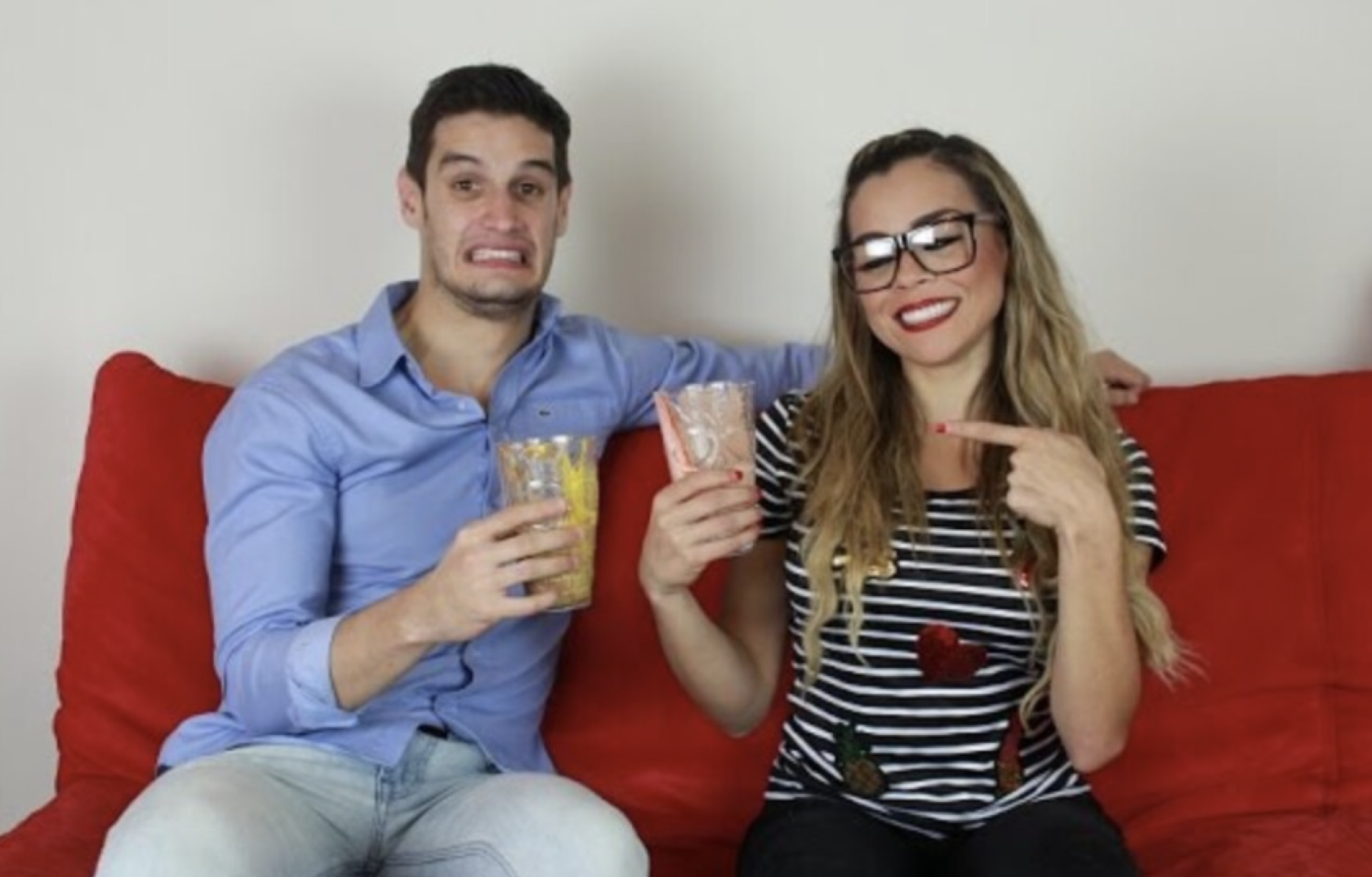 Gaby Ramírez y Adrián Marcelo