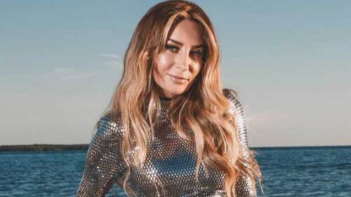 Geraldine Bazán asegura estar muy feliz