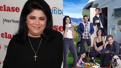 Victoria Ruffo responde si sería parte de la serie De Viaje con los Derbez