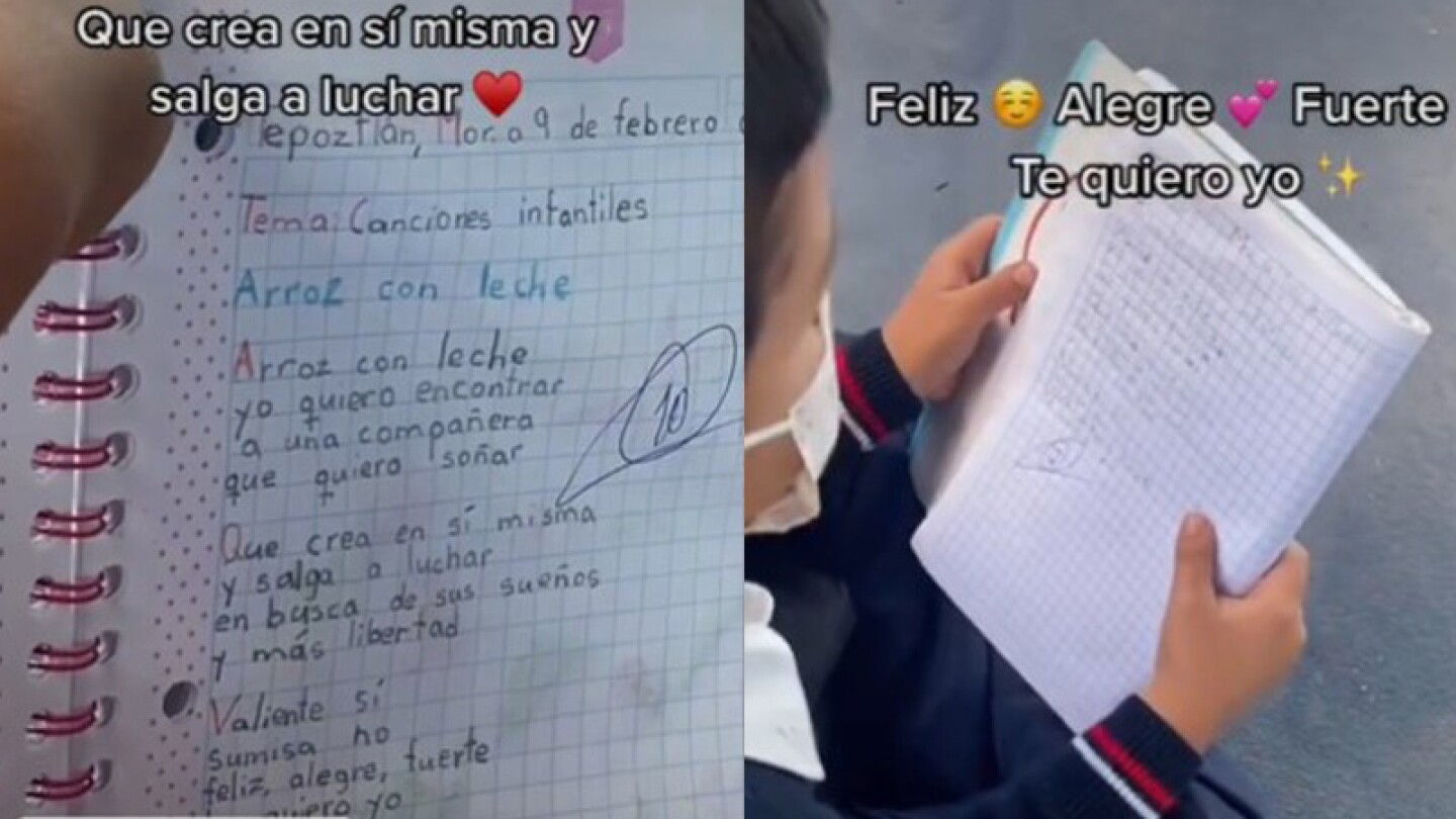 Valiente sí, sumisa no; es lo que cantó un grupo de alumnos.