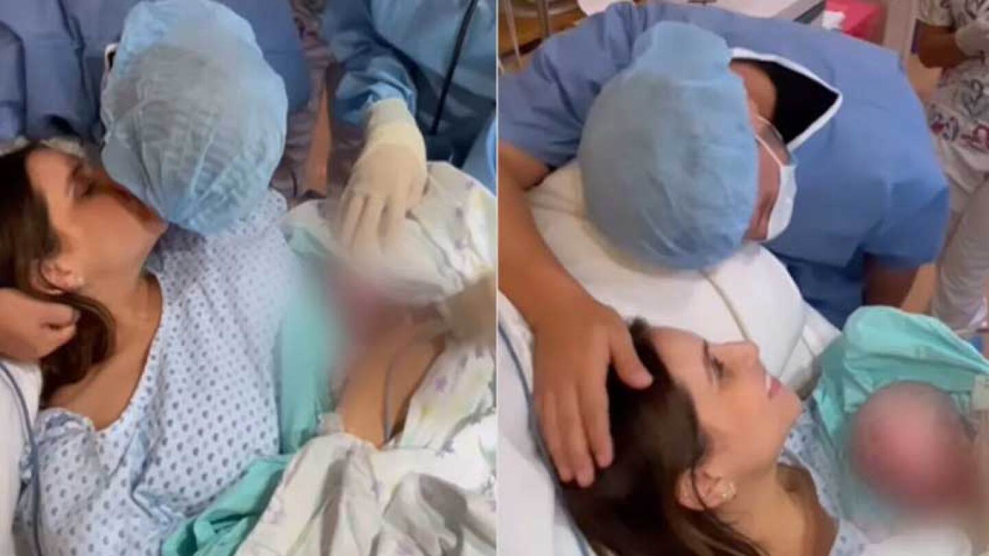 Jimena Longoria y Gualy Cárdenas ya tienen a su bebé en brazos