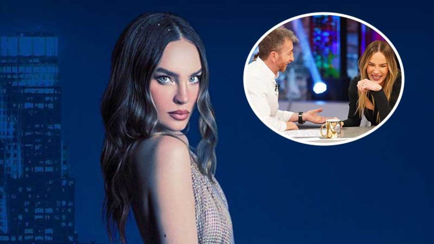 Belinda acudió como invitada a El Hormiguero y bromeó con el conductor 