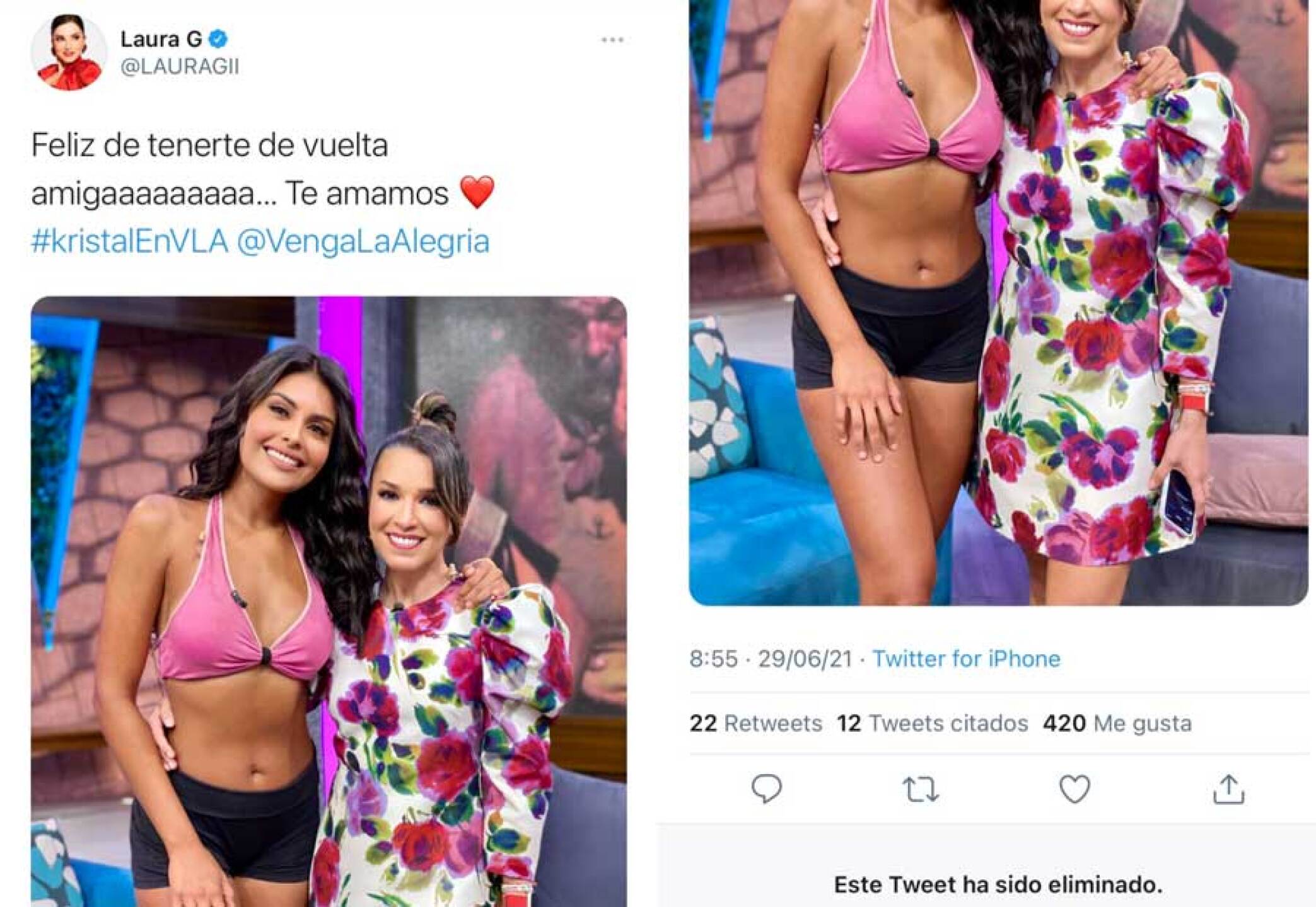 Tunden a conductores de VLA por comentarios hacia Kristal tras Survivor