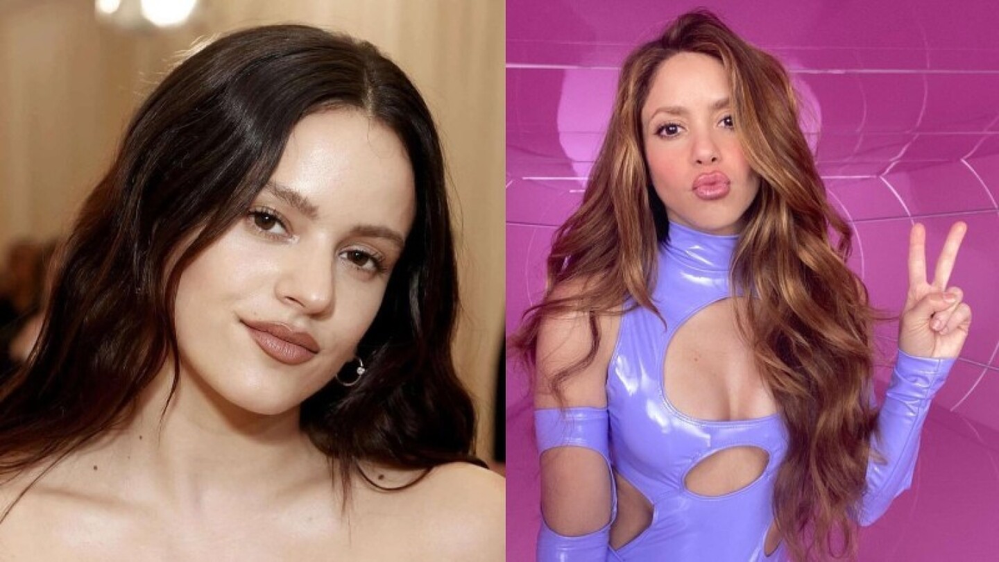 Rosalía está con Shakira y le envía hermoso mensaje