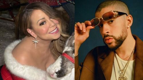 Mariah y Bad Bunny con IA