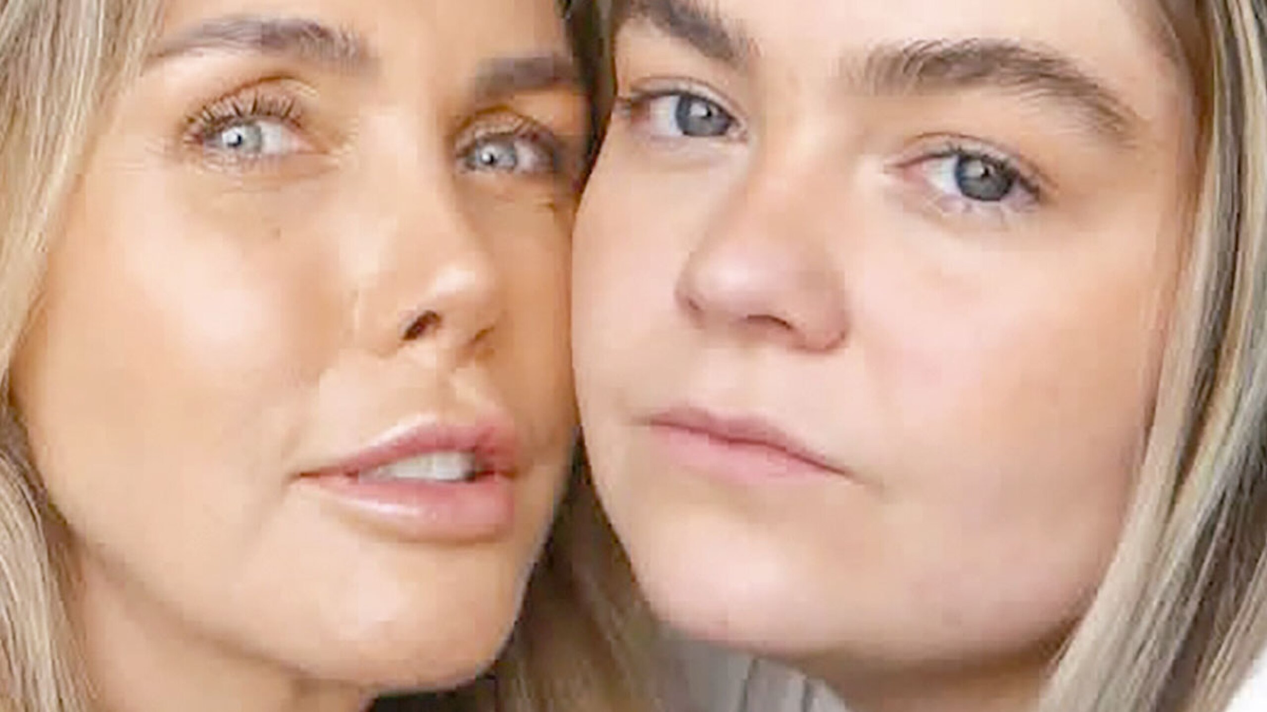 Sabine Moussier y su hija
