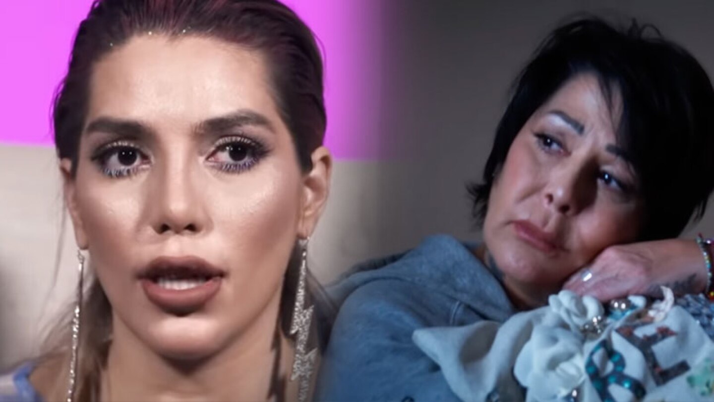 Frida Sofía hablando y Alejandra Guzmán triste en video de la canción Milagros