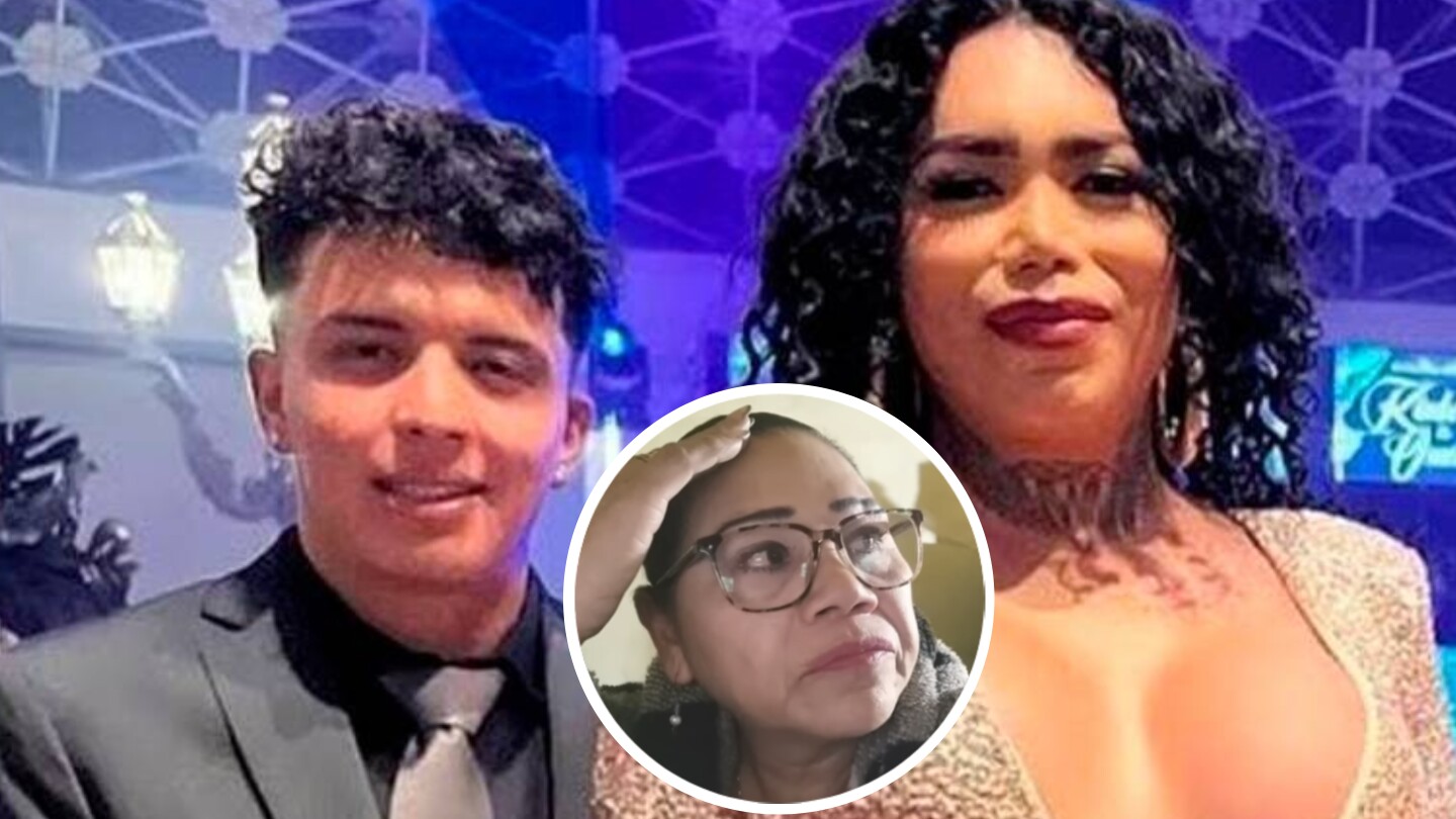 Paola Suarez, novio y madre, portada