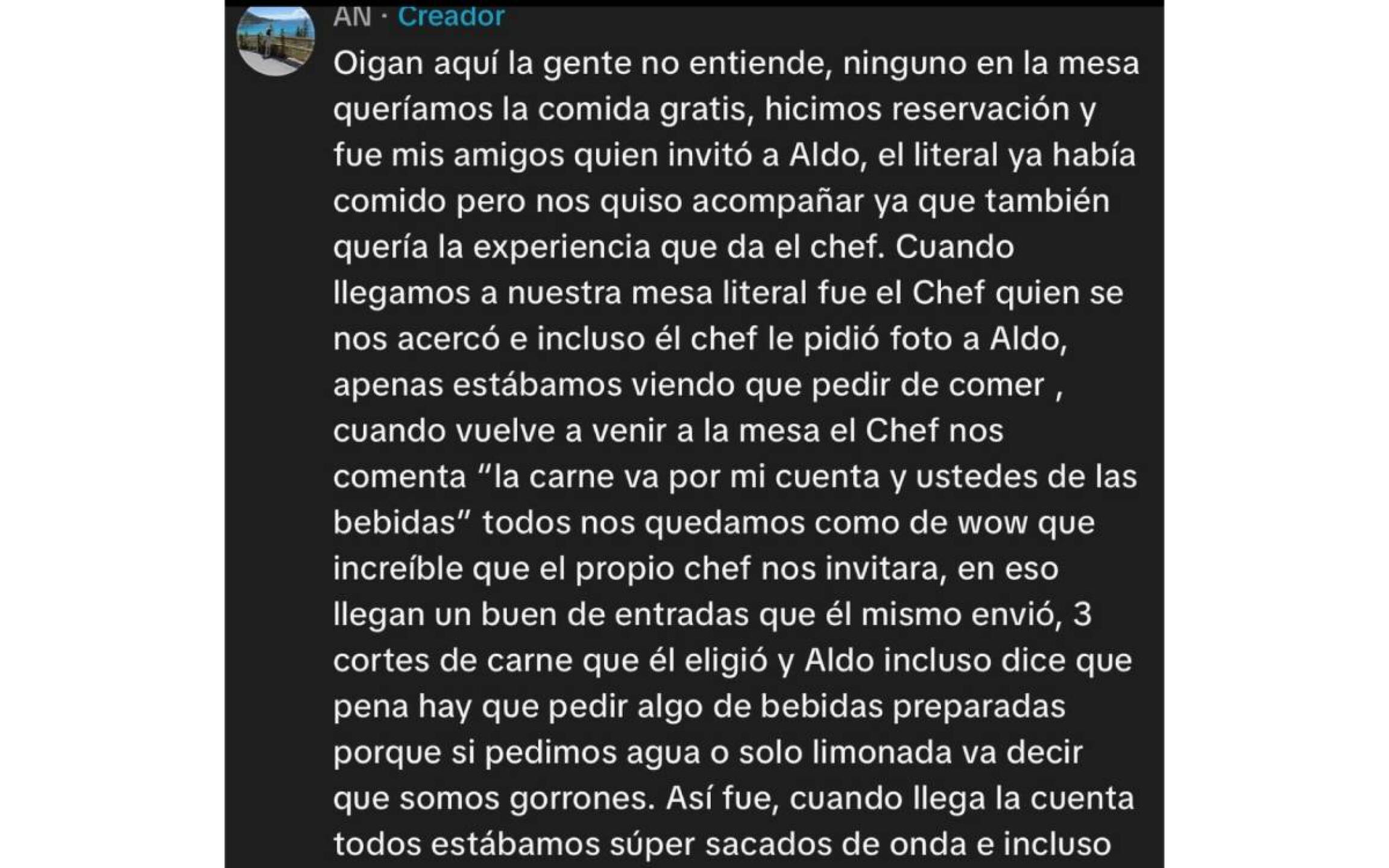Amigo de Aldo de Nigris