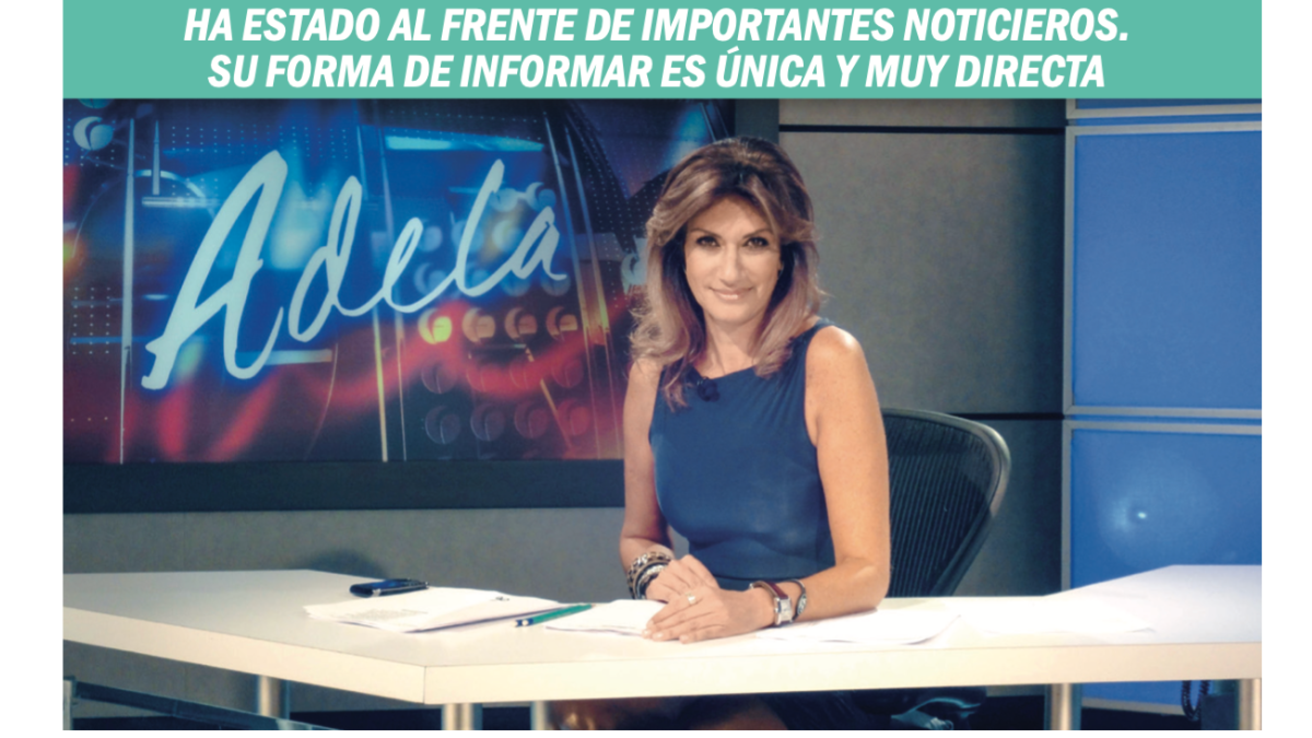 Adela Micha cumple 40 años de trayectoria como periodista