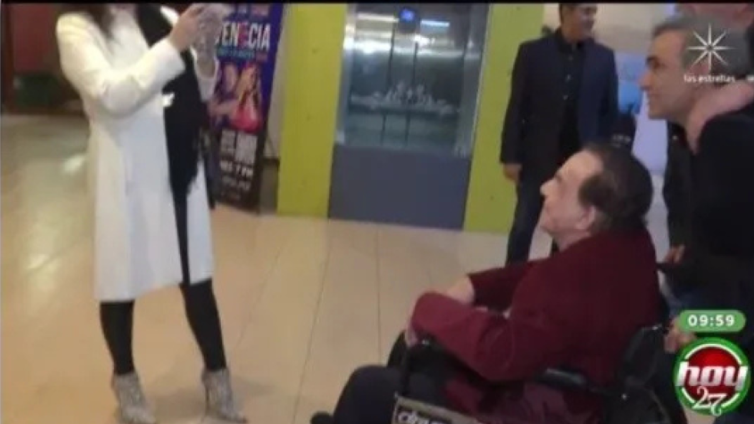Mauricio Herrera ya no puede mover un pie tras su cirugía de cadera.