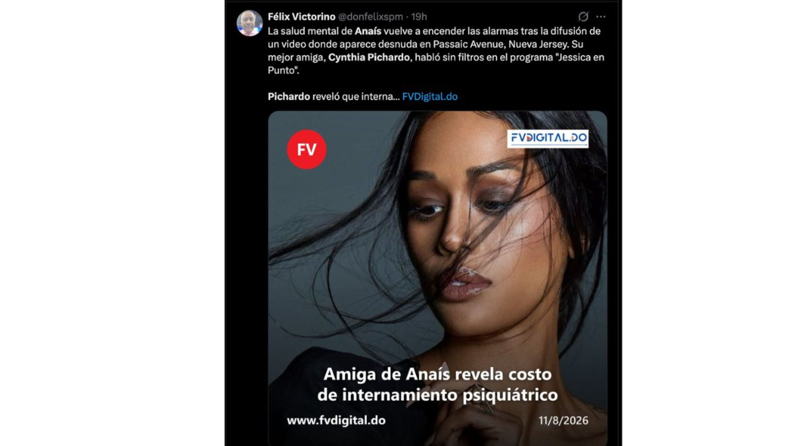 Anaís de Objetivo Fama