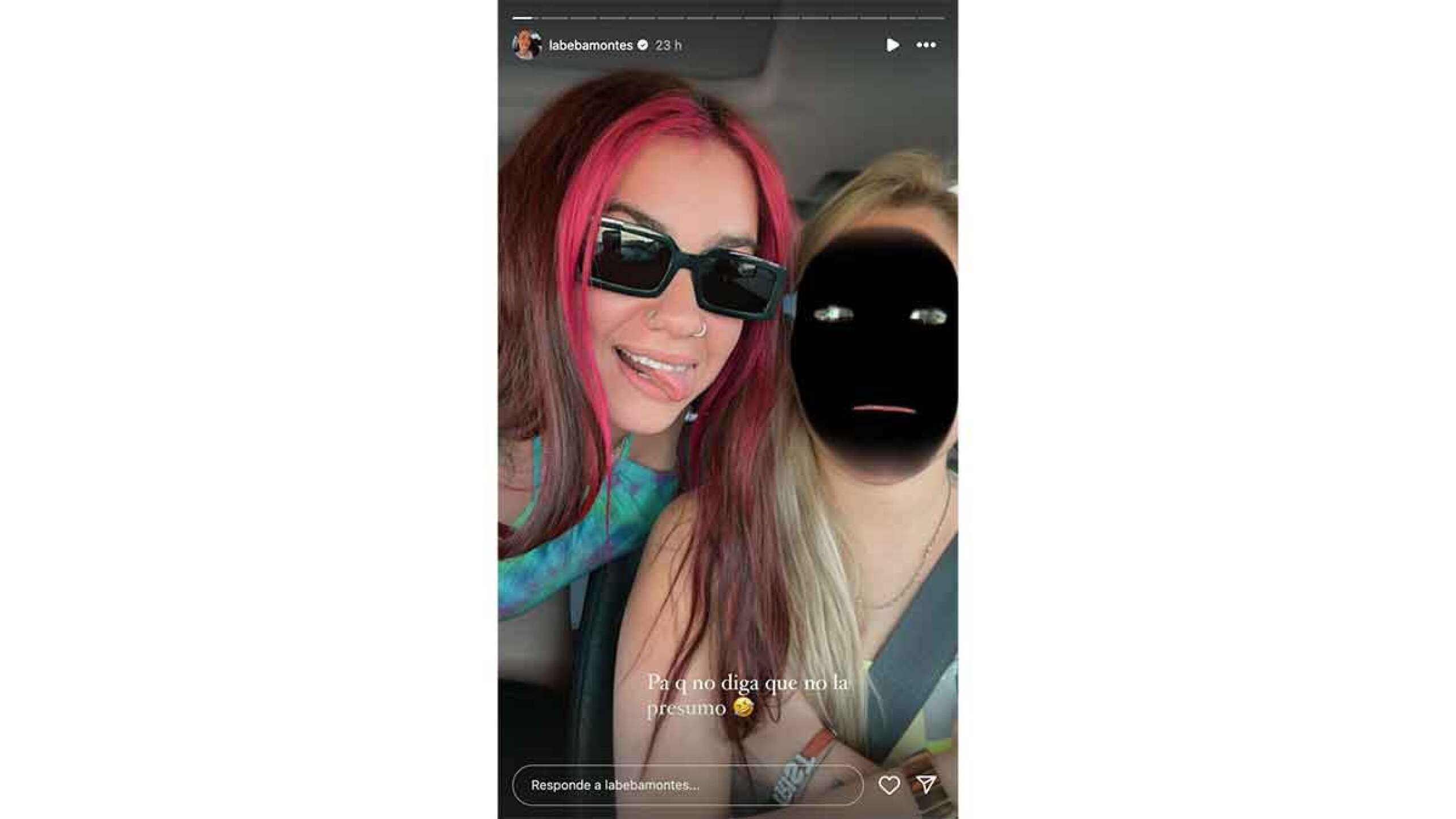 Beba Montes grita su amor a los cuatro vietos