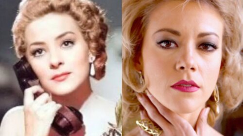 Silvia Pinal joven, parecido Fernanda Castillo