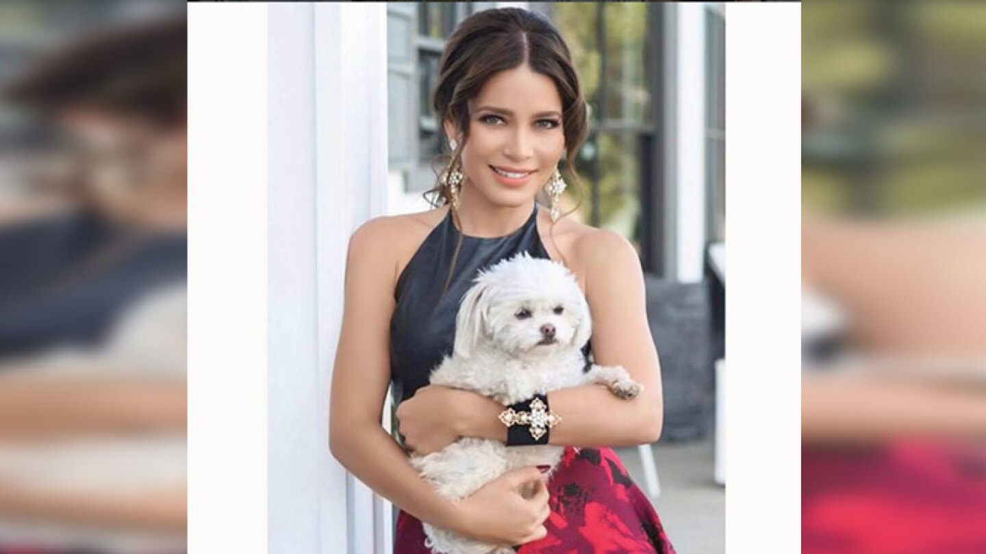 Perrita de Adriana Fonseca ¡está registrada como ‘animalito de apoyo emocional’!