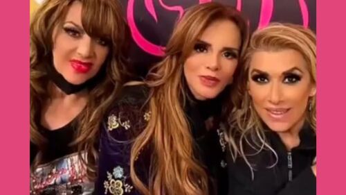 Olga Breeskin, Lucía Méndez y Dulce