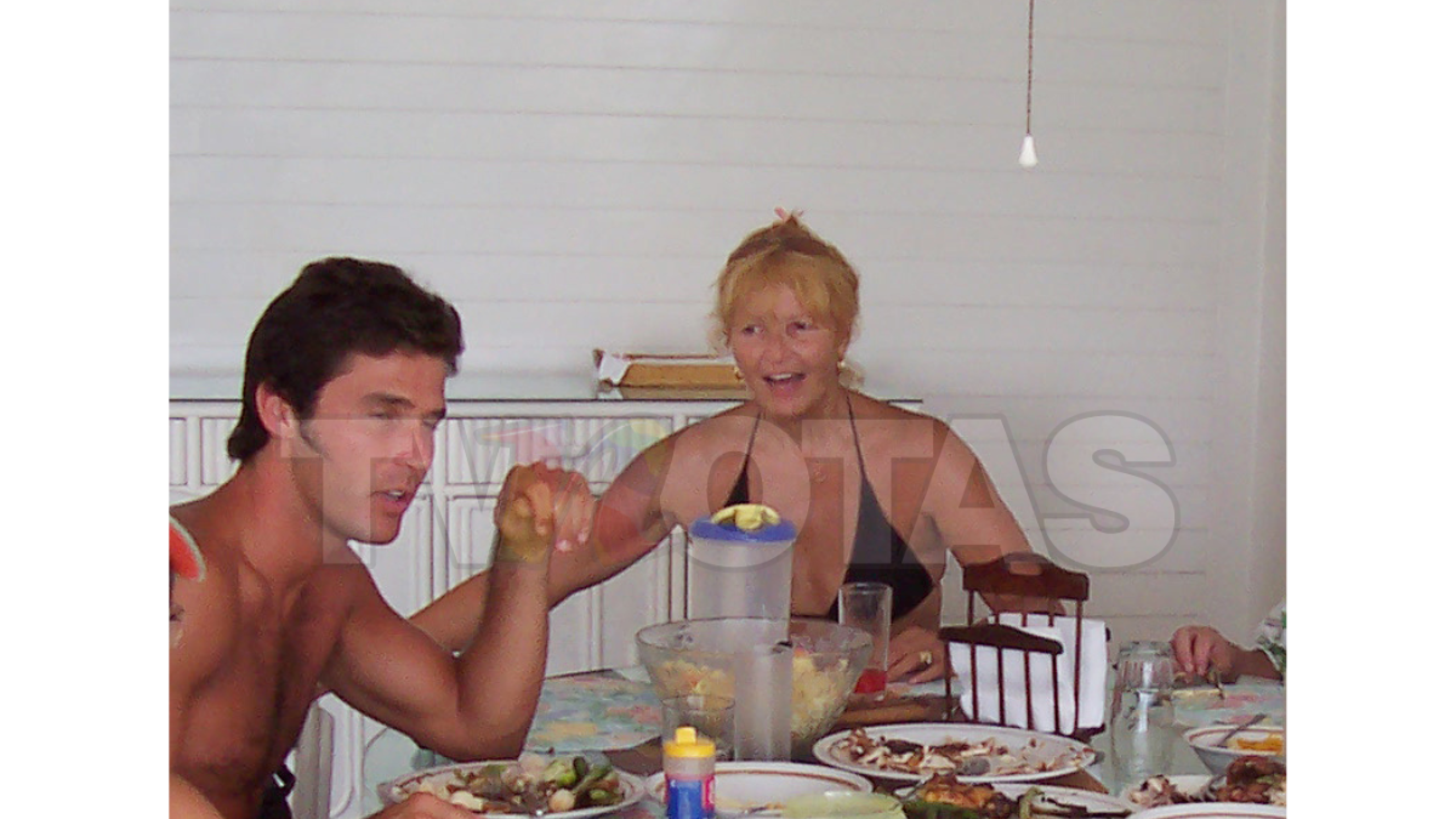 Leonardo García y su mamá, Sandra Vale