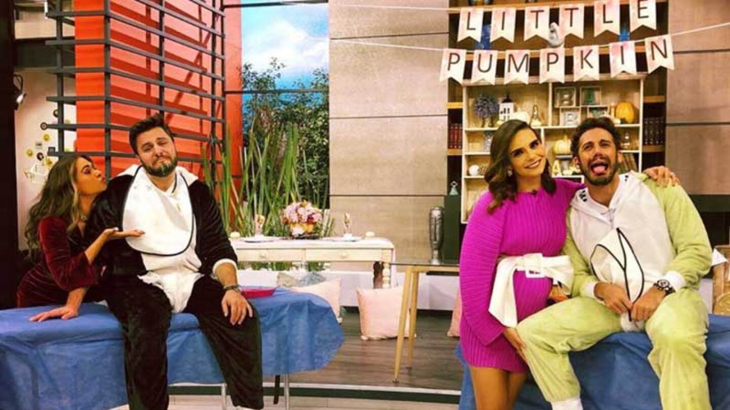 Le hacen baby shower a Tania Rincón en el programa Hoy