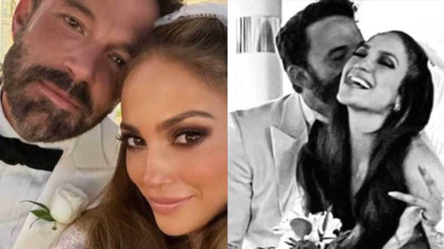 Les hijes de Jlo y Ben Affleck y los looks andróginos que llevaron a la boda
