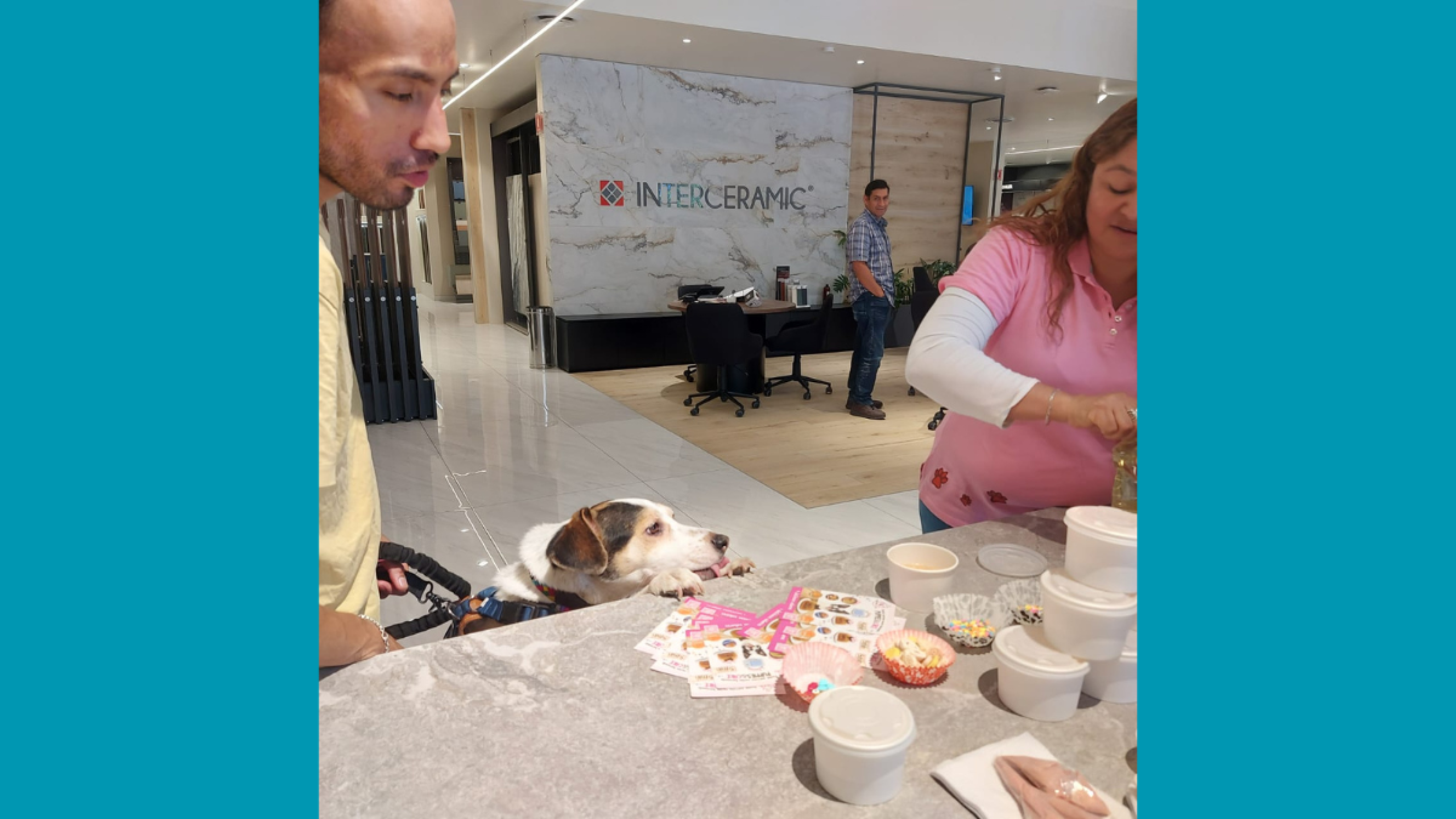 Taller de snacks saludables para perros de Interceramic
