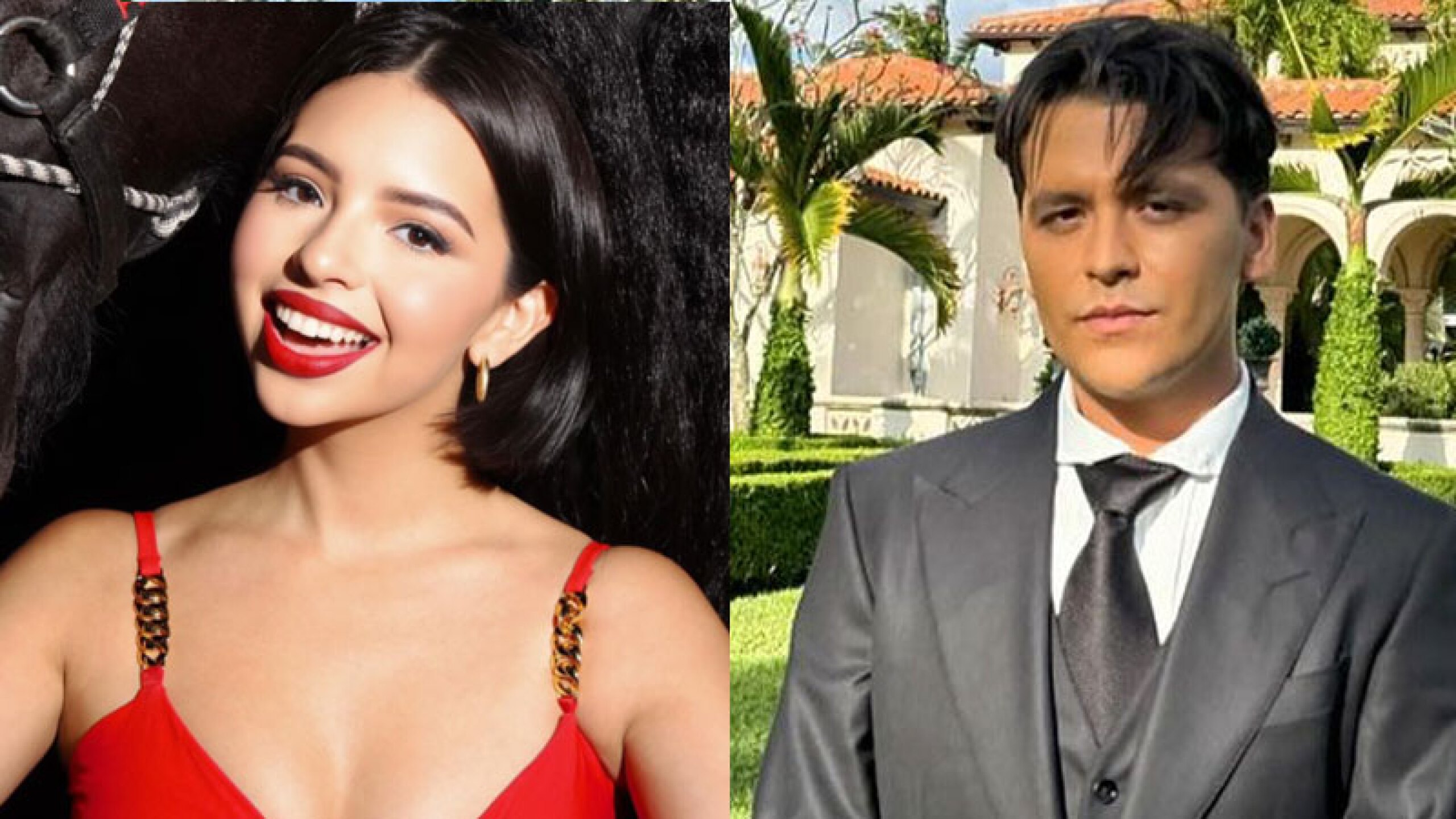 Ángela y Nodal esposos