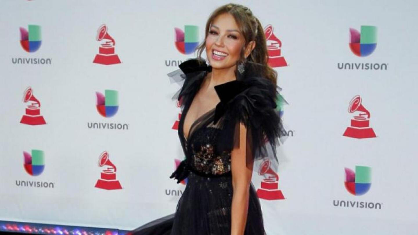 Thalía se sumó al reto viral.