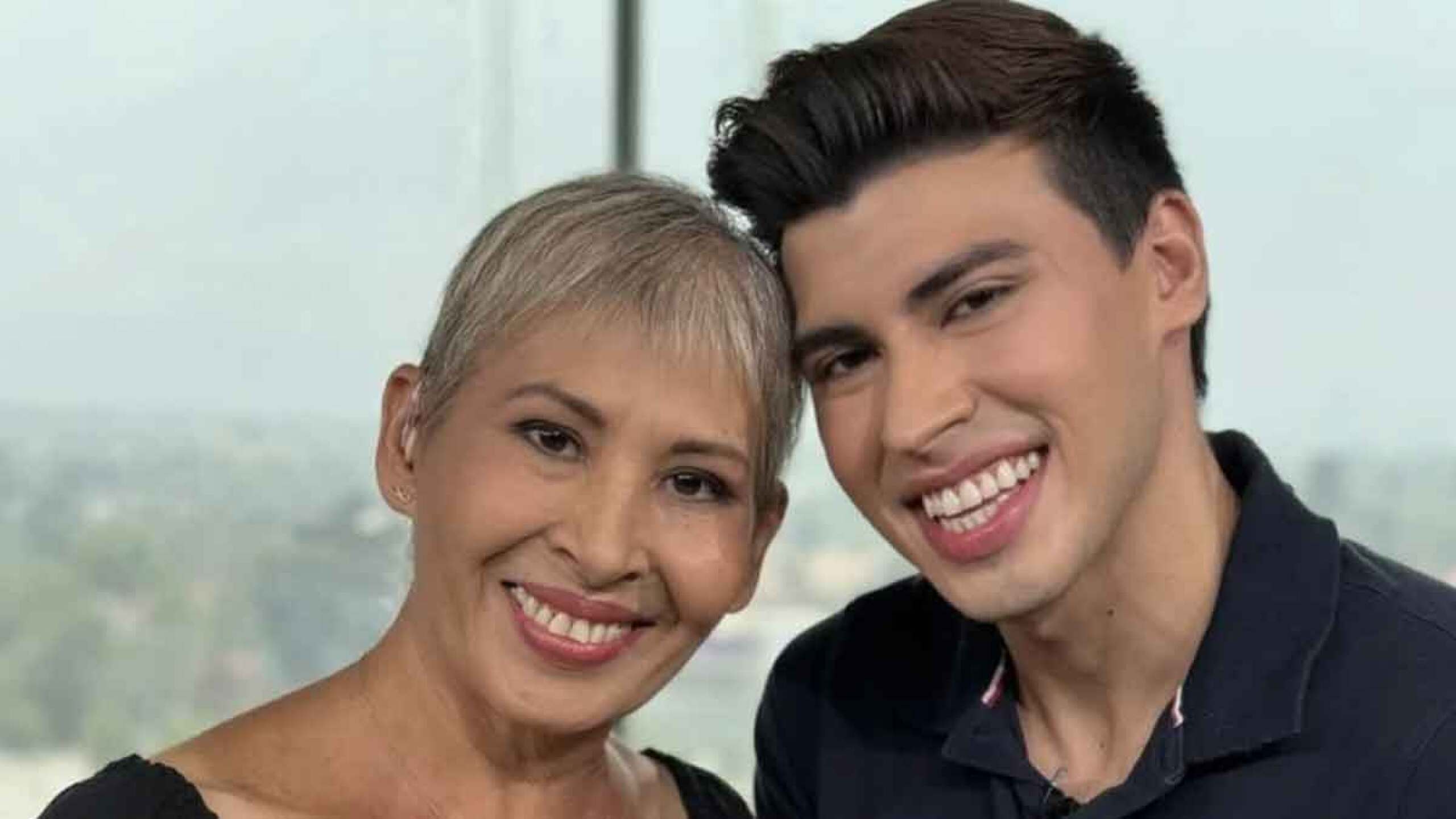 La Divaza y su mamá