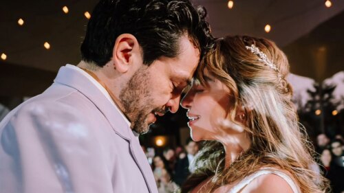 Daniela Luján y Mario Monroy luna de miel