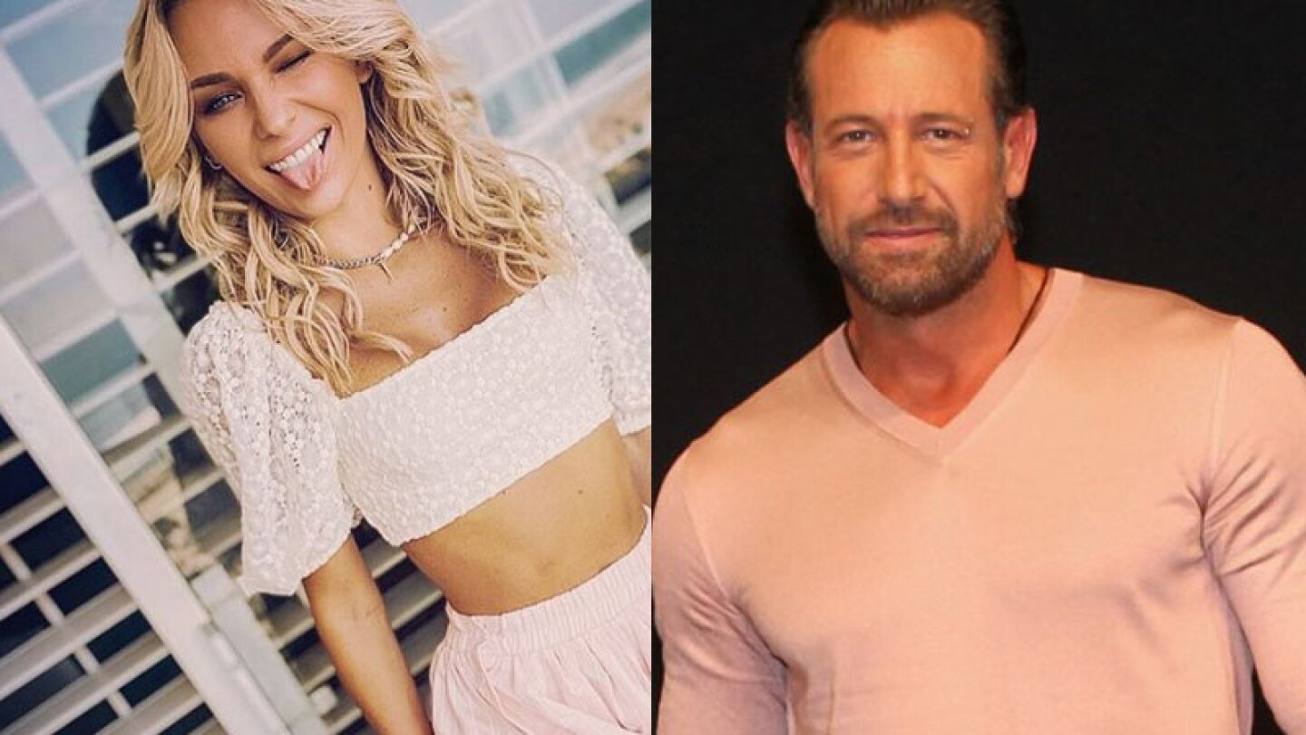 Irina Baeva y Gabriel Soto celebraron San Valentín con agarrón de pompa