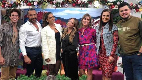 Pedro Prieto se reencontró con su esposa
