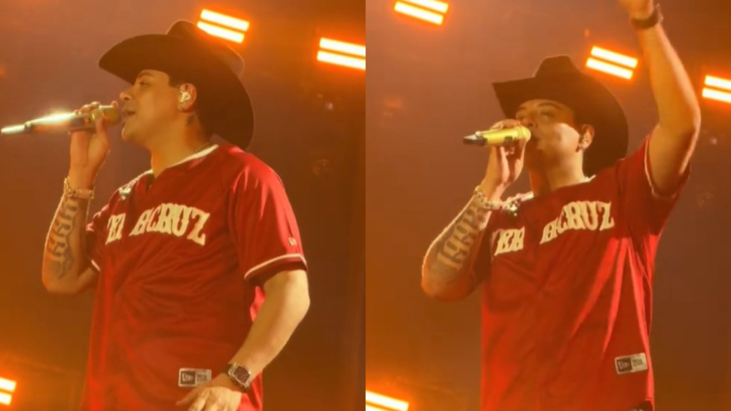 Eduin Caz estalla contra fans en Veracruz por exigirle cantar corridos: “No me vuelvan a pedir ‘La Pantera’”