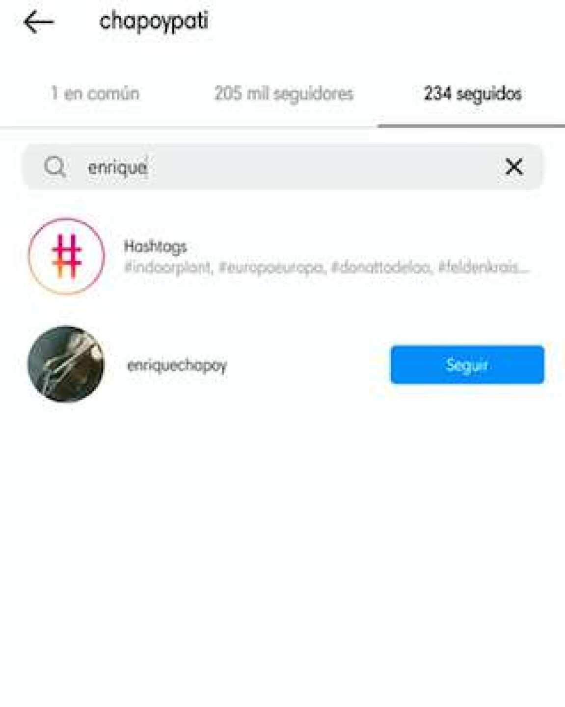 Pati Instagram oficial