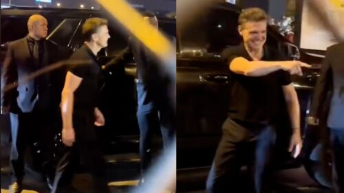 Luis Miguel saluda a sus fanáticos en Perú