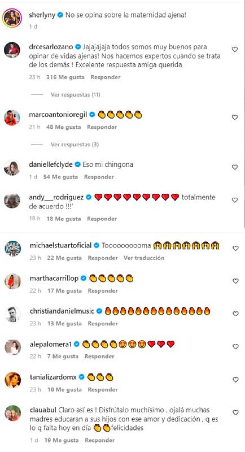 Sherlyn estalla contra haters que critican el trato que da a su hijo