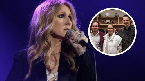 Celine Dion reapareció en público tras casi tres años de alejarse de los reflectores