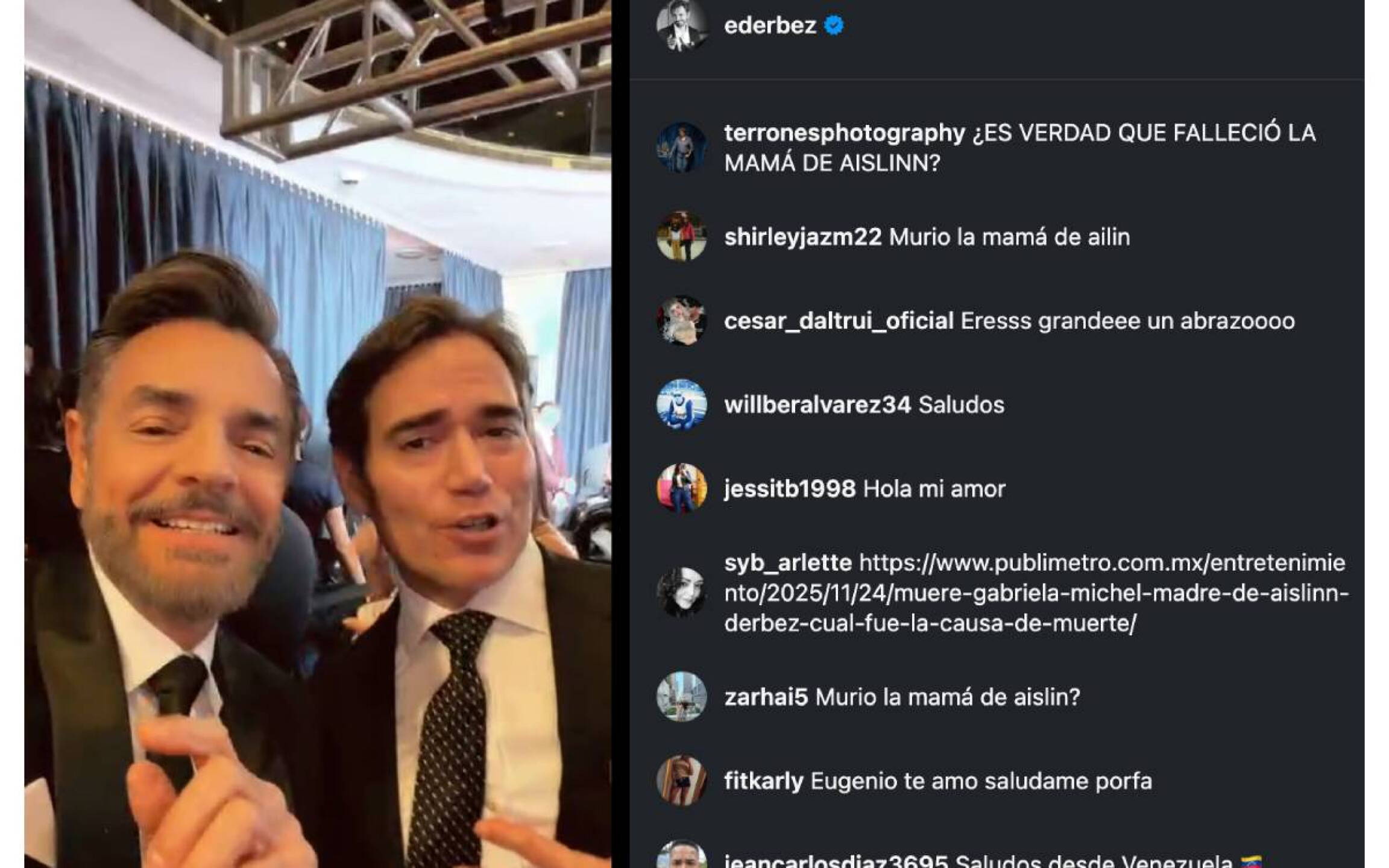 En vivo de Eugenio Derbez