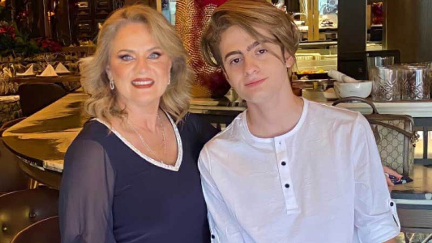 Erika Buenfil le dedica emotiva felicitación de cumpleaños a su hijo